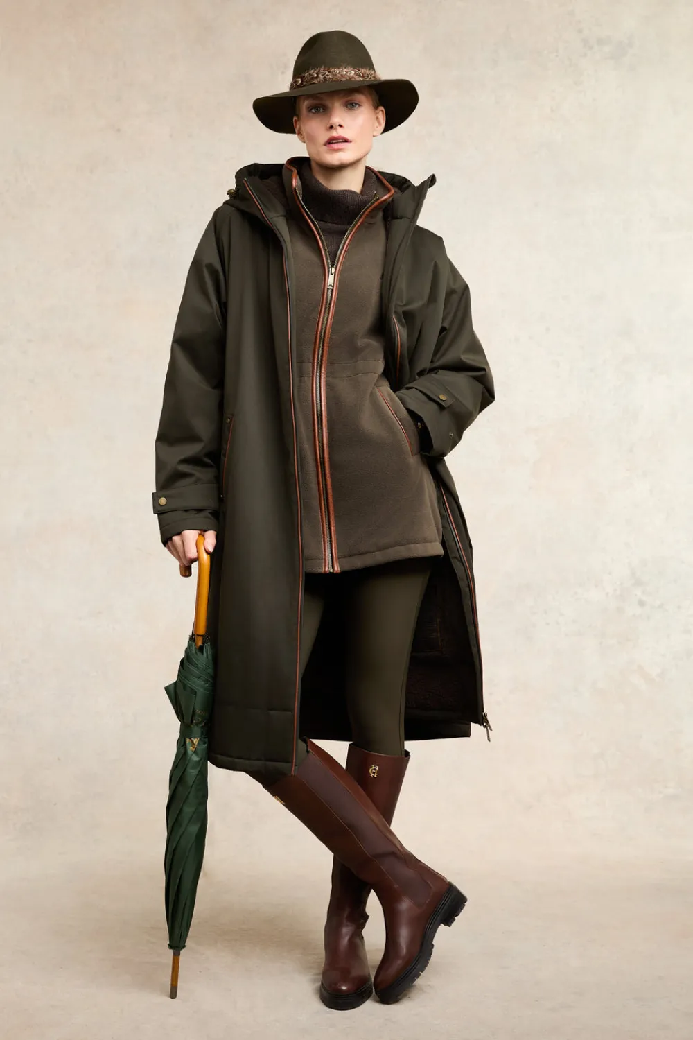 Women Holland Cooper Fleeces|Fleeces>Country Longline Fleece