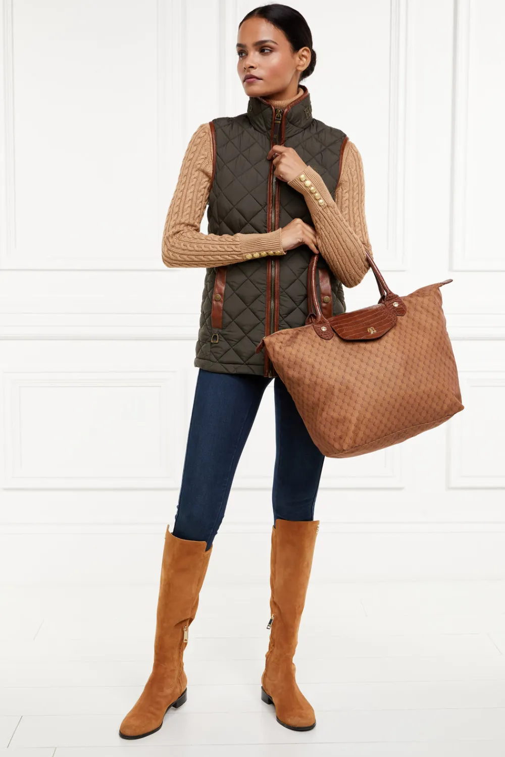Women Holland Cooper Gilets|Gilets>Country Quilted Gilet