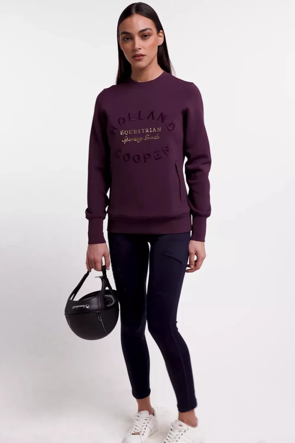 Women Holland Cooper Hoodies & Sweatshirts|Sweatshirts>Crystal Crew Neck Sweat