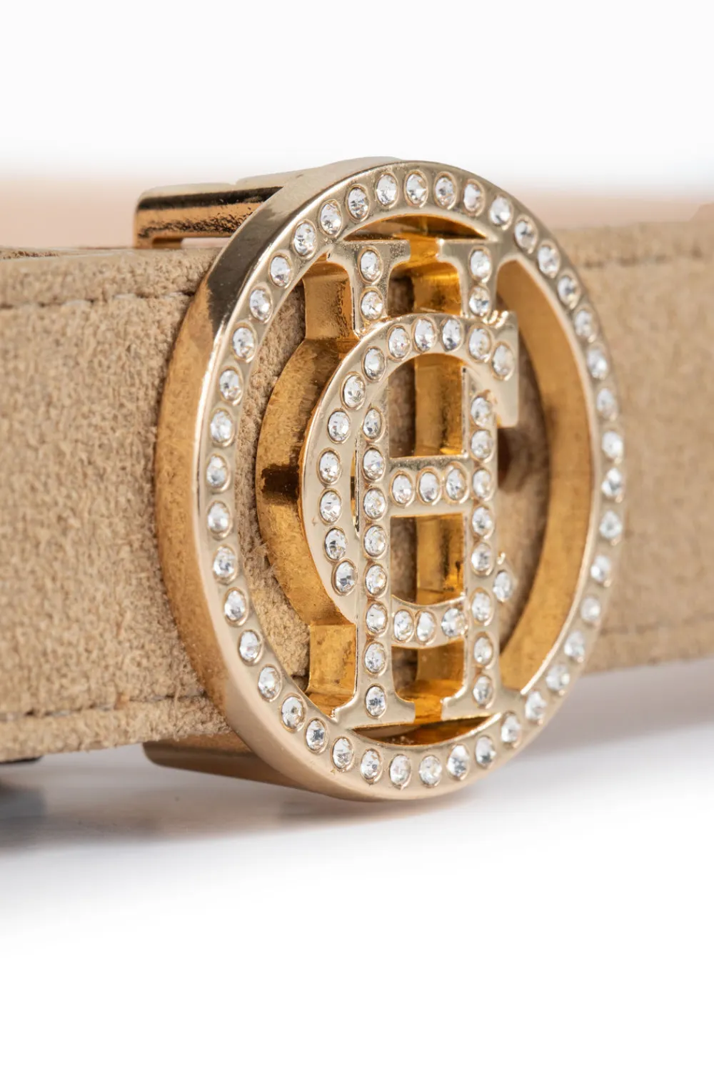 Women Holland Cooper Belts|Belts>Crystal Slim Logo Belt