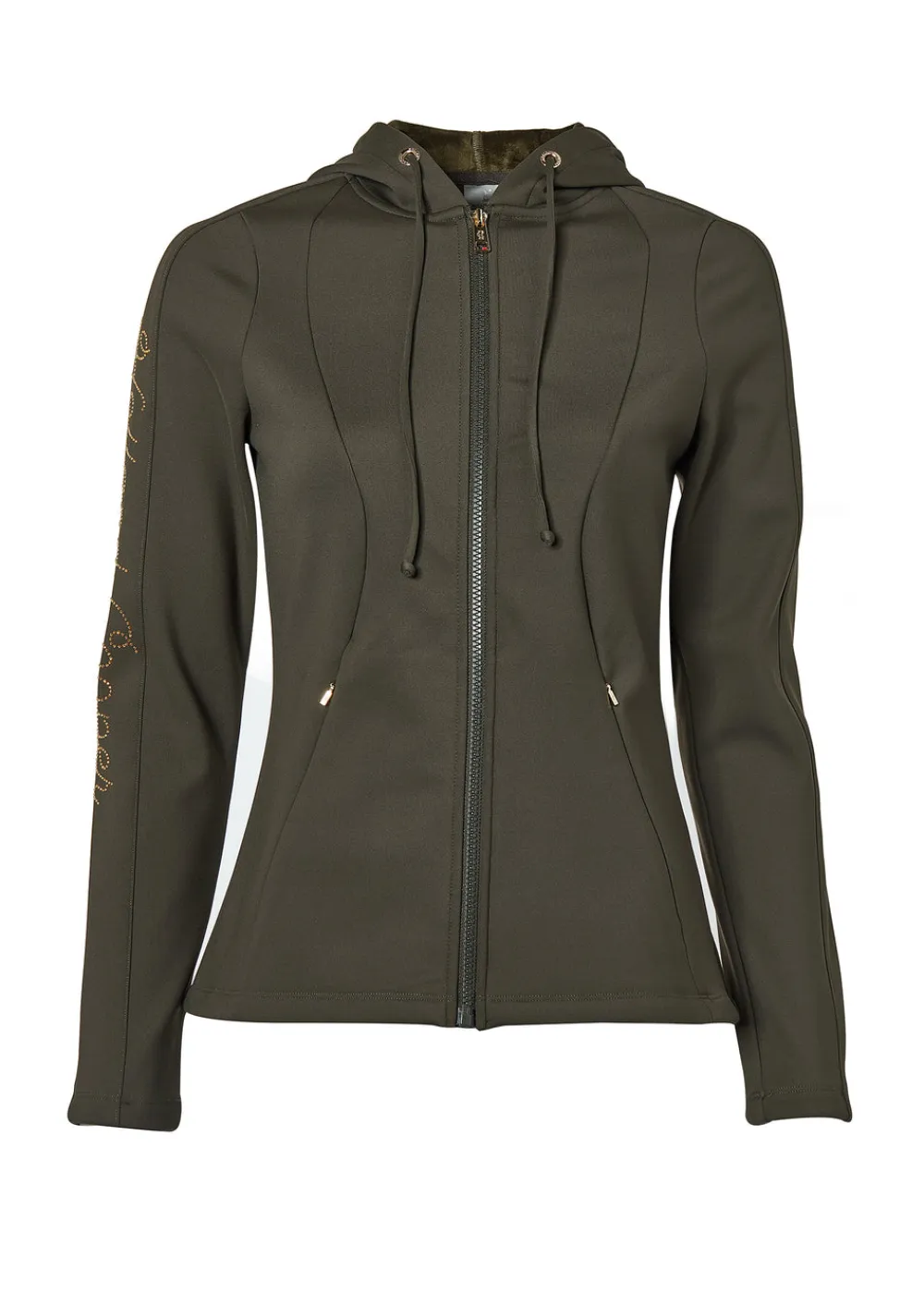 Holland Cooper Jackets>Crystal Zip Hoodie