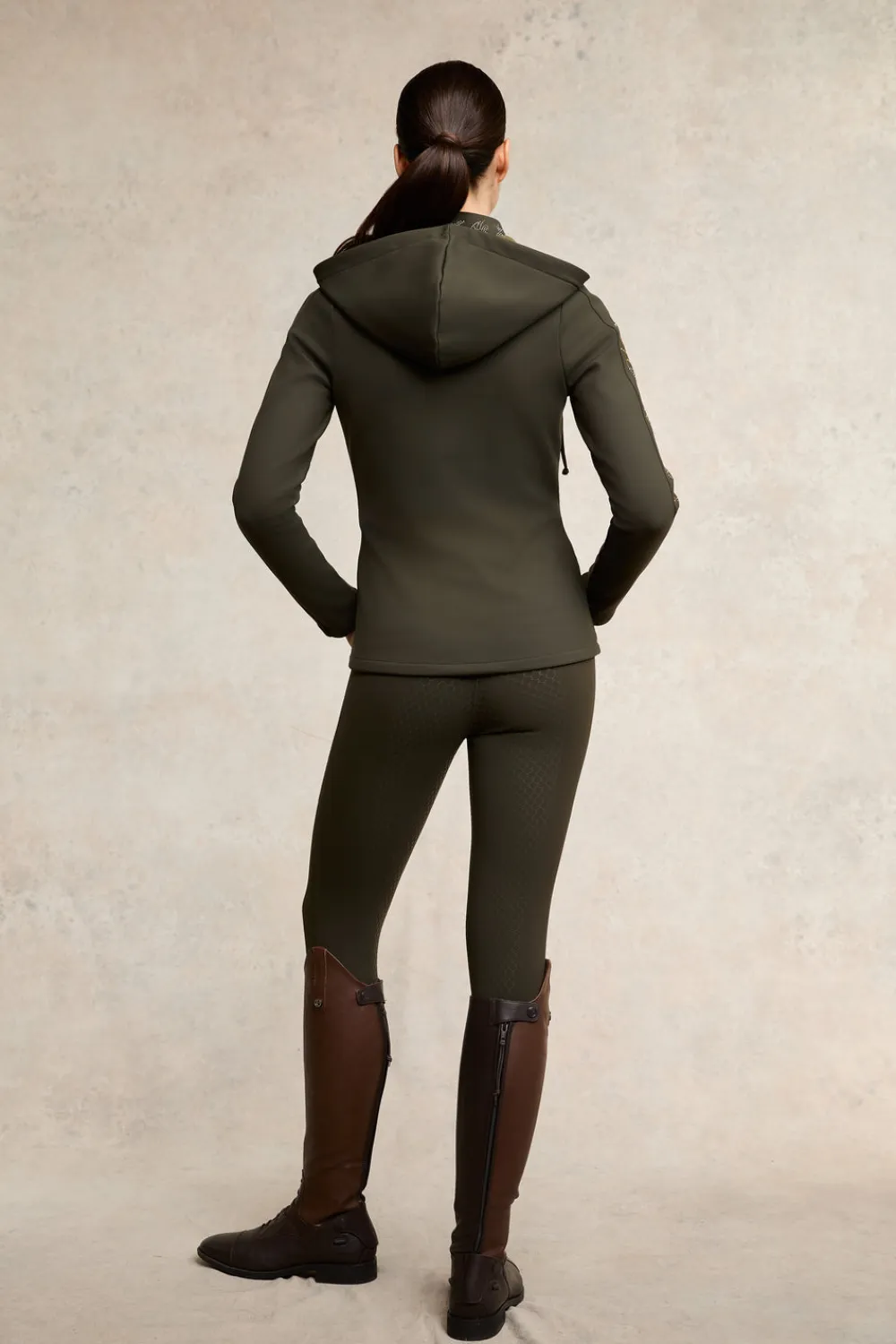 Holland Cooper Jackets>Crystal Zip Hoodie