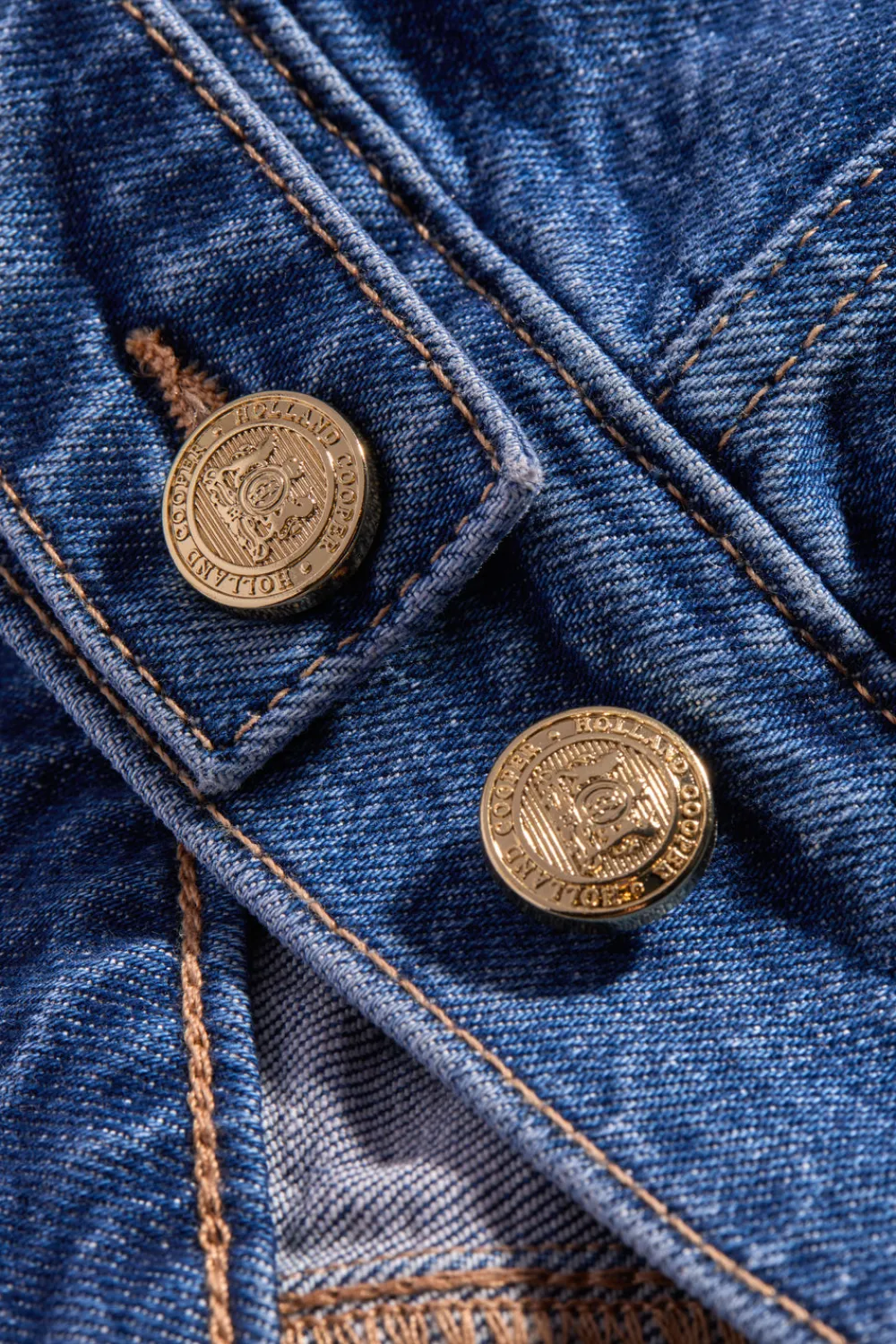 Women Holland Cooper Jackets>Denim Bomber Jacket