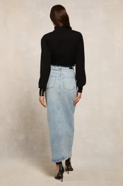 Women Holland Cooper Skirts>Denim Maxi Skirt