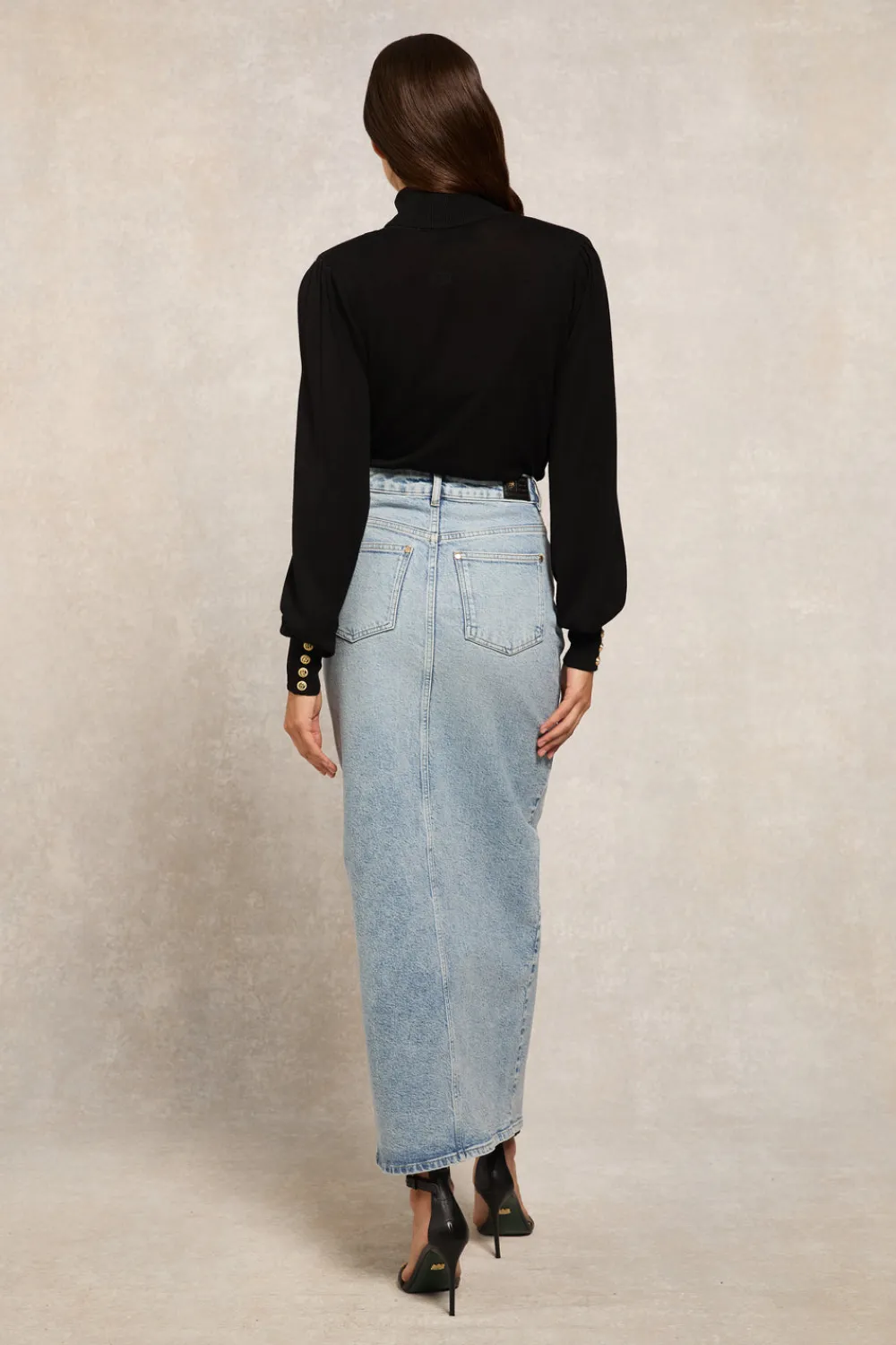 Women Holland Cooper Skirts>Denim Maxi Skirt
