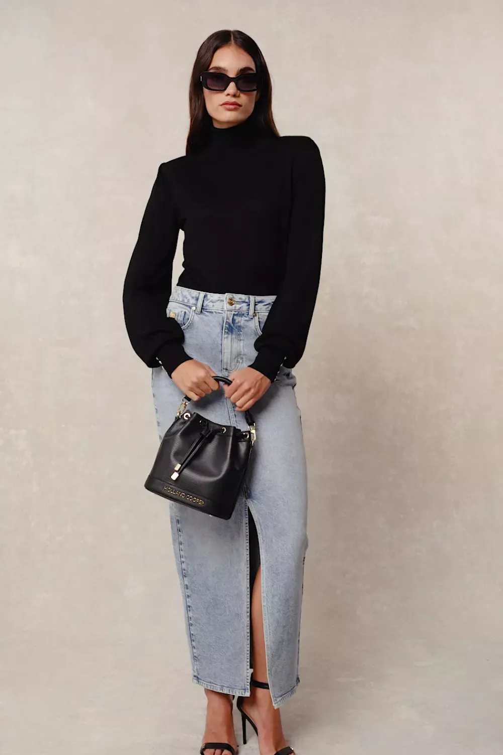 Women Holland Cooper Skirts>Denim Maxi Skirt