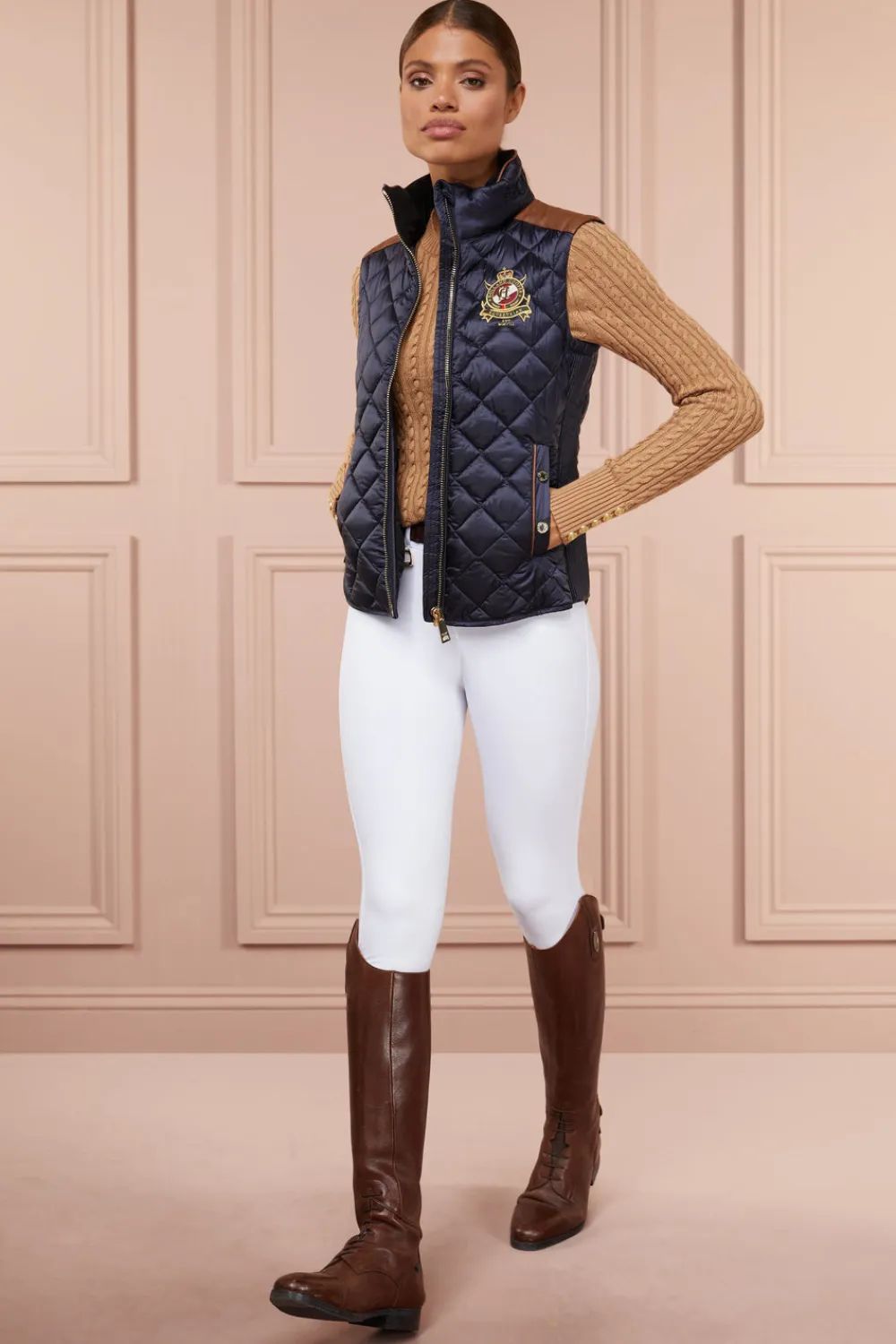 Women Holland Cooper Gilets|Gilets>Diamond Quilt Classic Gilet