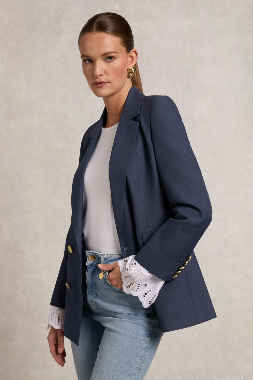 Women Holland Cooper Blazers|Tailoring>Double Breasted Blazer