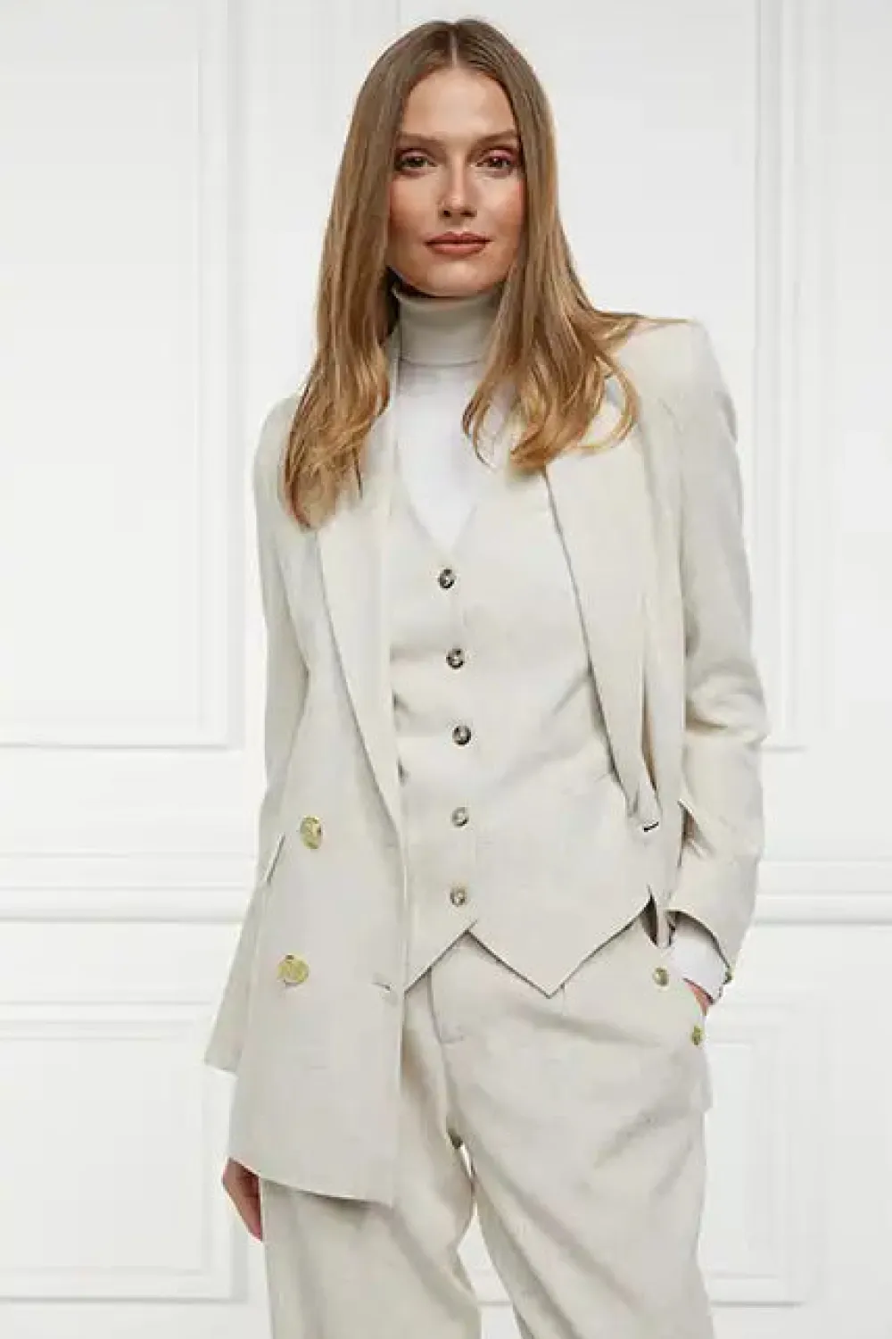 Women Holland Cooper Blazers>Double Breasted Blazer