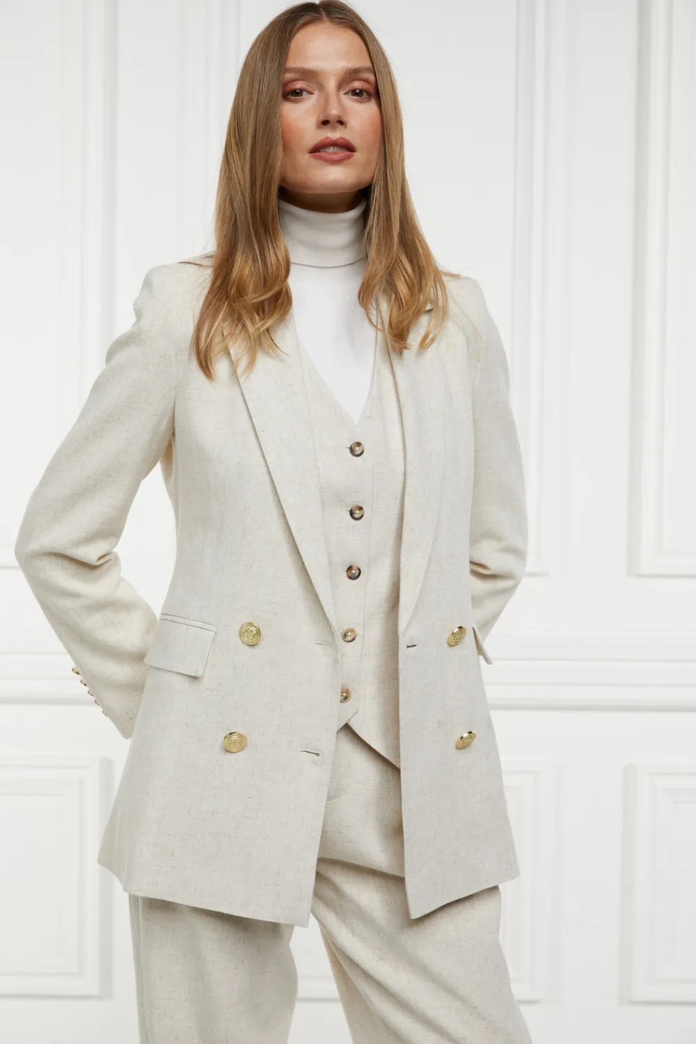 Women Holland Cooper Blazers>Double Breasted Blazer
