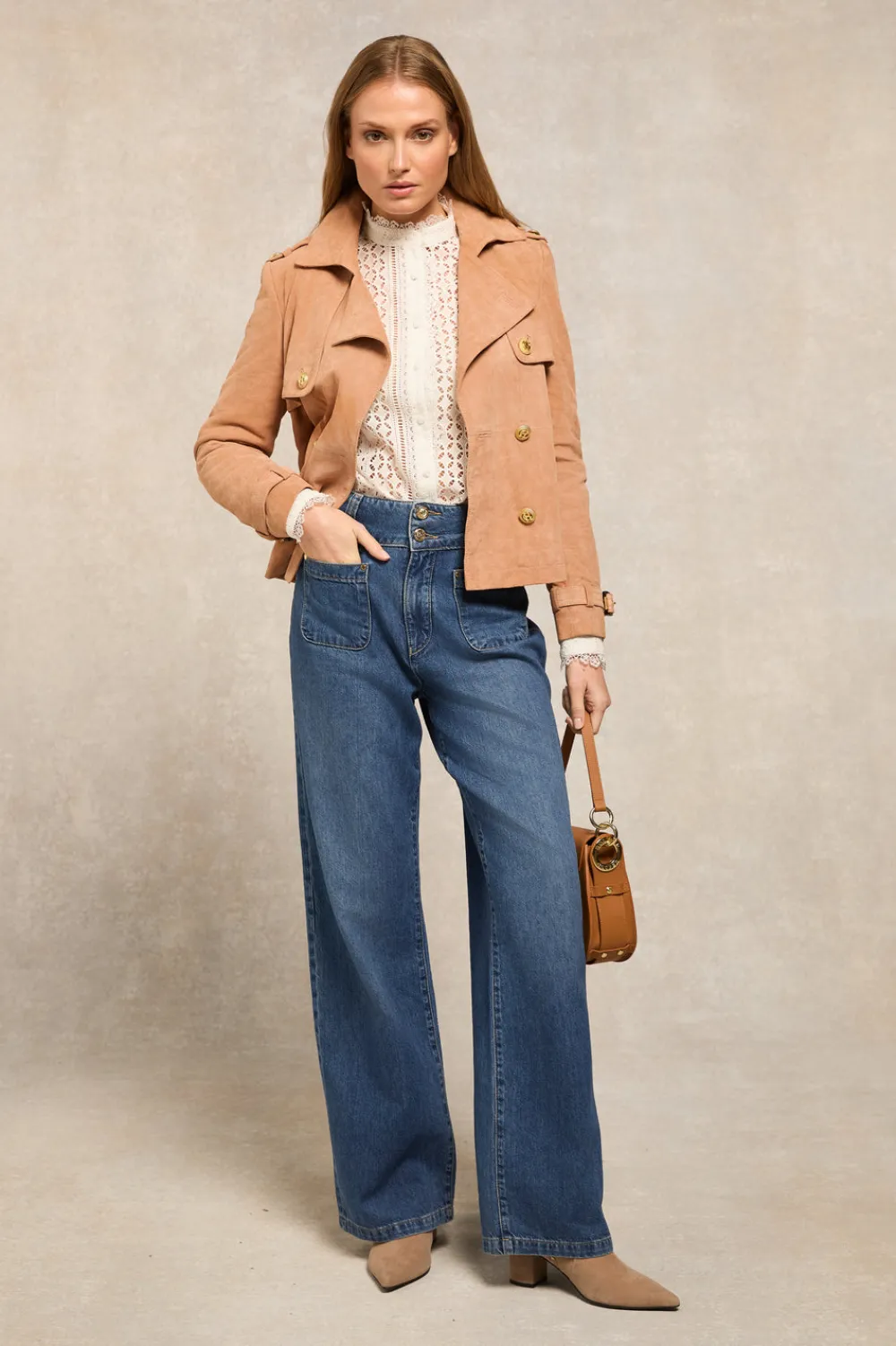 Women Holland Cooper Jackets>Draycott Suede Jacket