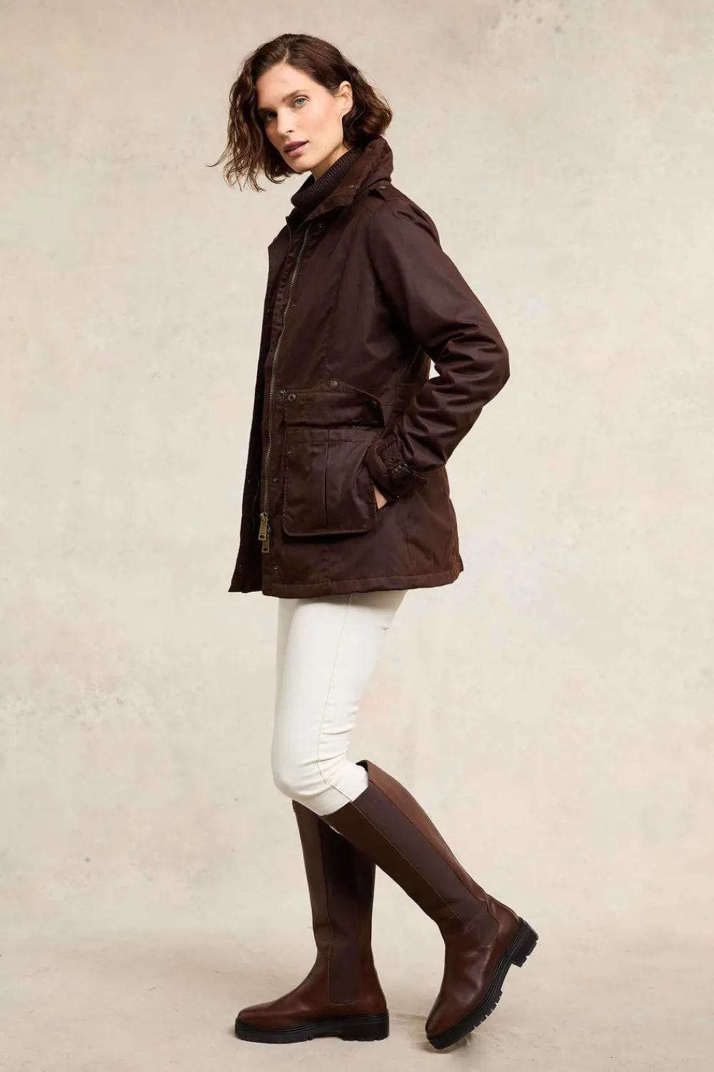 Women Holland Cooper Jackets|Jackets>Durham Wax Jacket