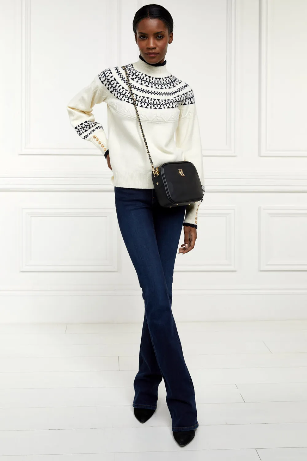Women Holland Cooper Knitwear>Elodie Roll Neck Knit