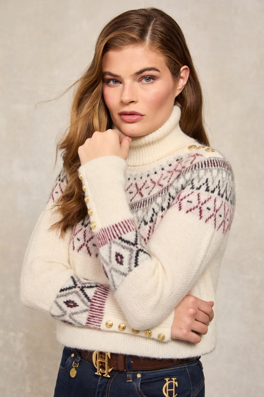 Women Holland Cooper Knitwear>Fairisle Knit