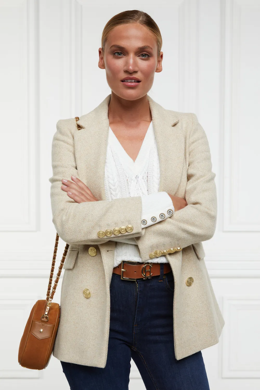 Women Holland Cooper Knitwear>Featherton V-Neck Knit