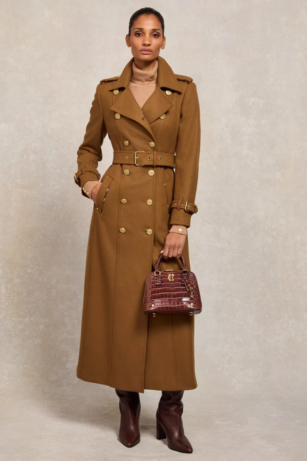 Women Holland Cooper Coats|Trench Coats>Full Length Chelsea Trench Coat