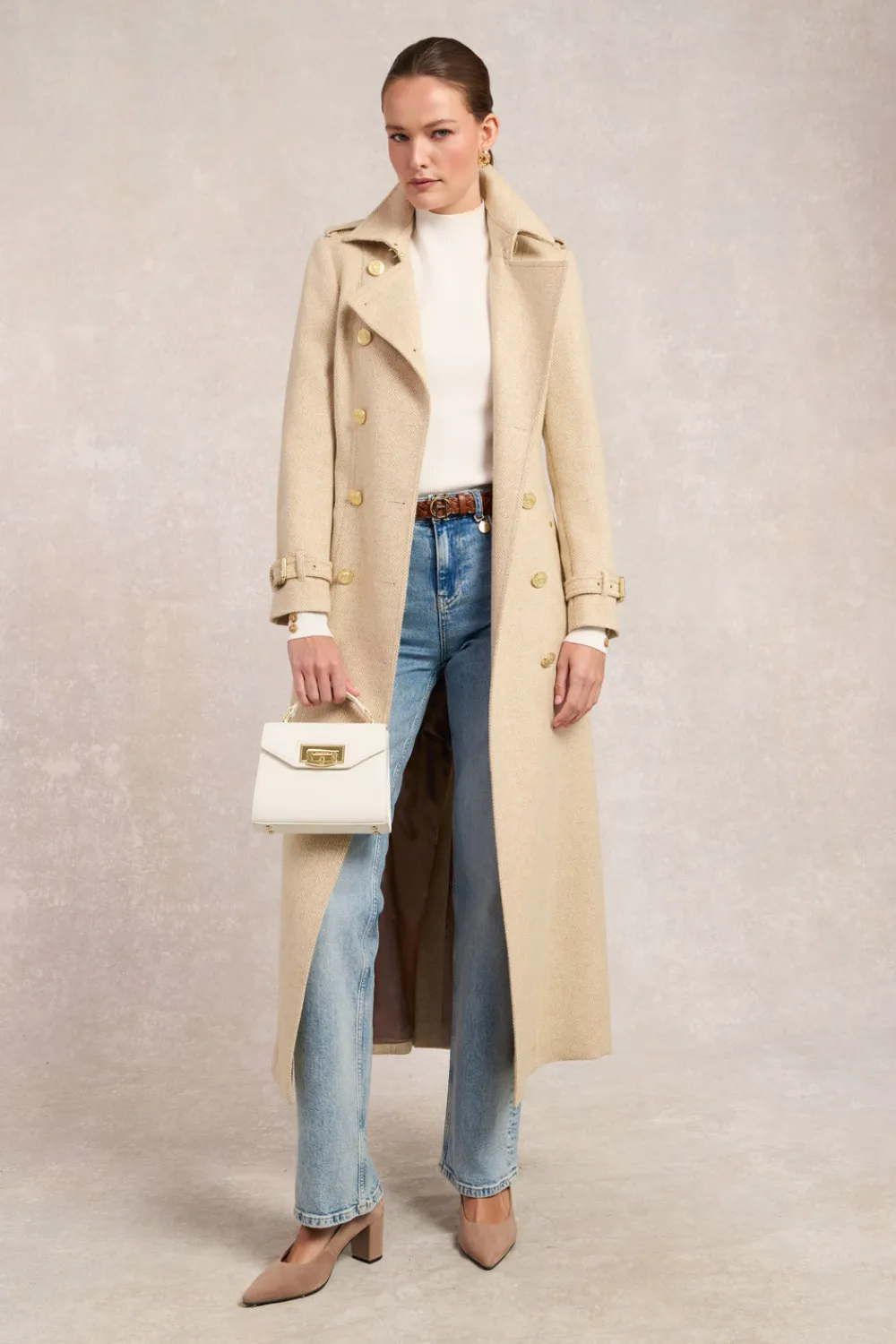 Women Holland Cooper Coats|Trench Coats>Full Length Marlborough Trench Coat