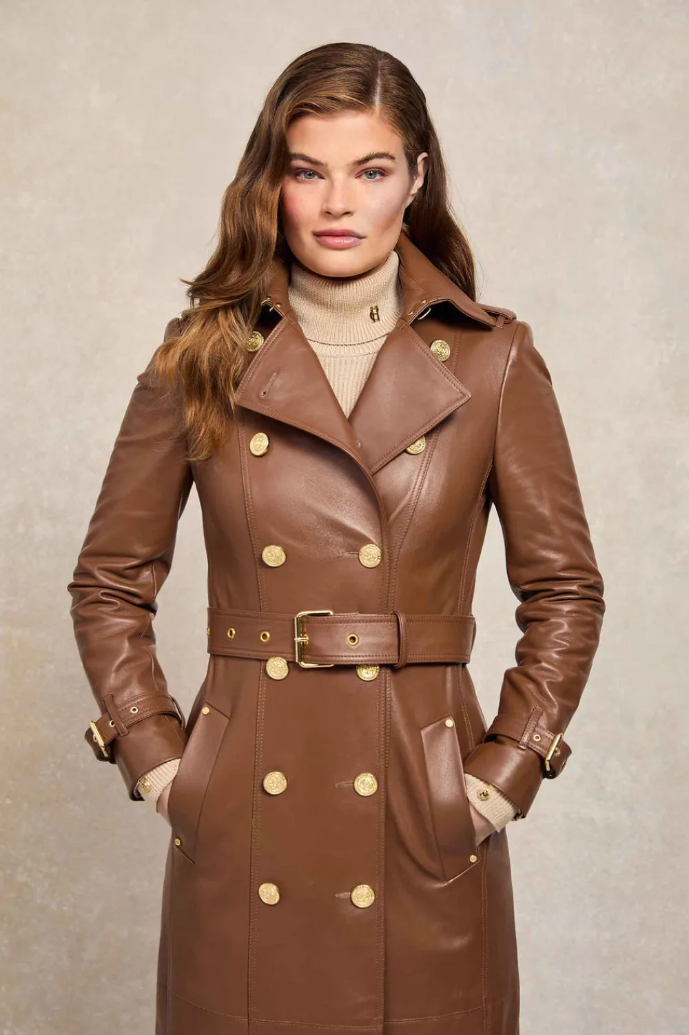 Women Holland Cooper Coats|Trench Coats>Full Length Marlborough Trench Coat