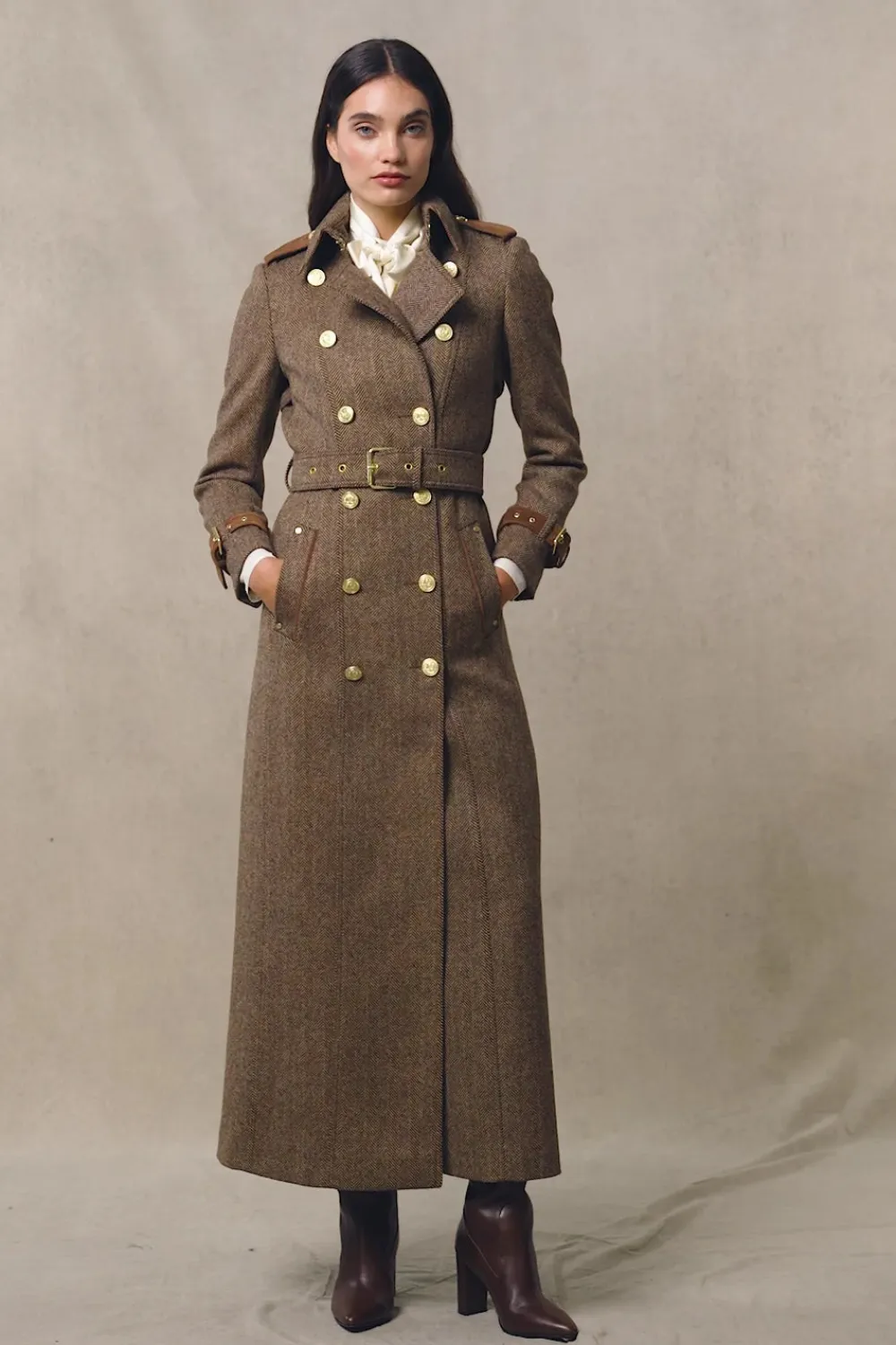 Women Holland Cooper Coats|Trench Coats>Full Length Marlborough Trench Coat