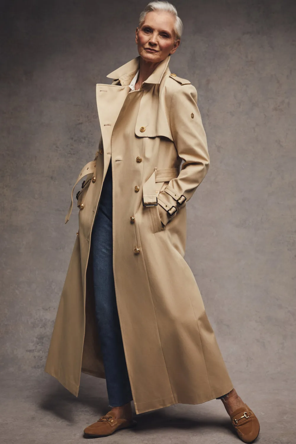 Women Holland Cooper Coats|Trench Coats>Gatcombe Full Length Trench Coat