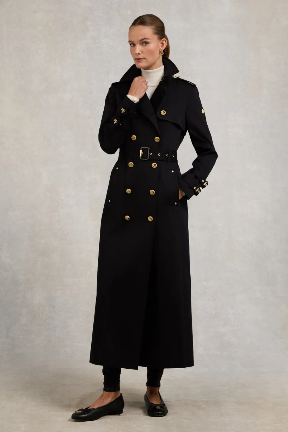 Women Holland Cooper Coats|Trench Coats>Gatcombe Full Length Trench Coat