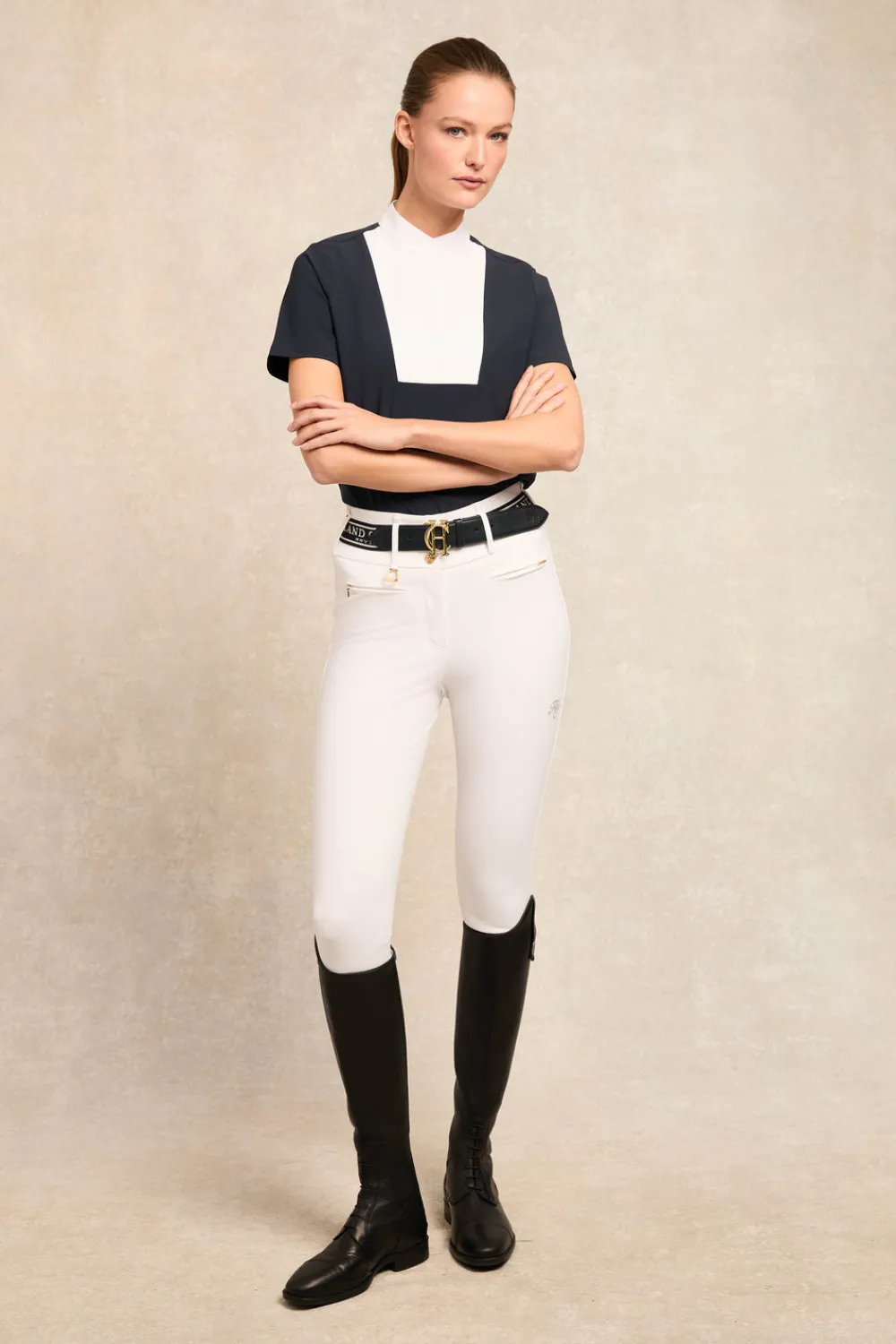 Holland Cooper Base Layers>Gatcombe Short Sleeve Showshirt