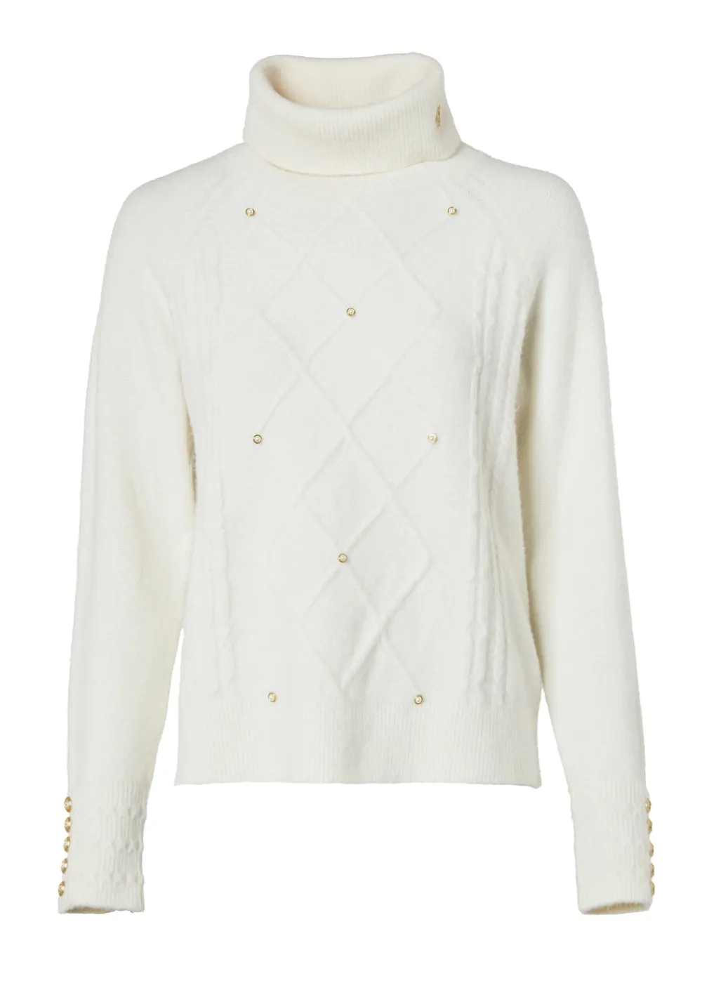 Women Holland Cooper Knitwear>Harlow Roll Neck Knit
