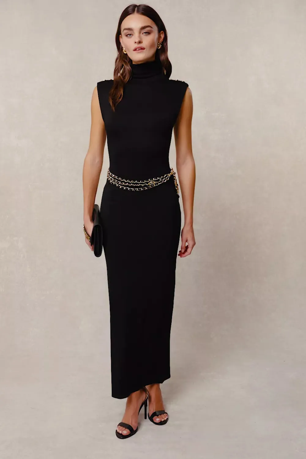Women Holland Cooper Dresses>Harper High Neck Maxi Dress