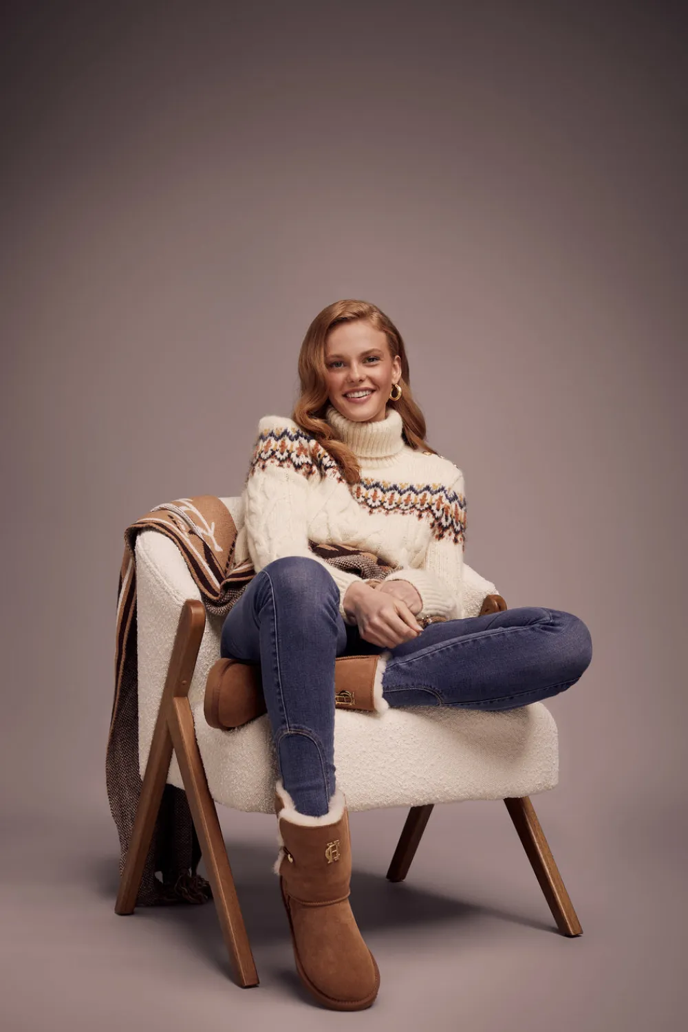 Women Holland Cooper Shearling|Slippers>HC Shearling Boot