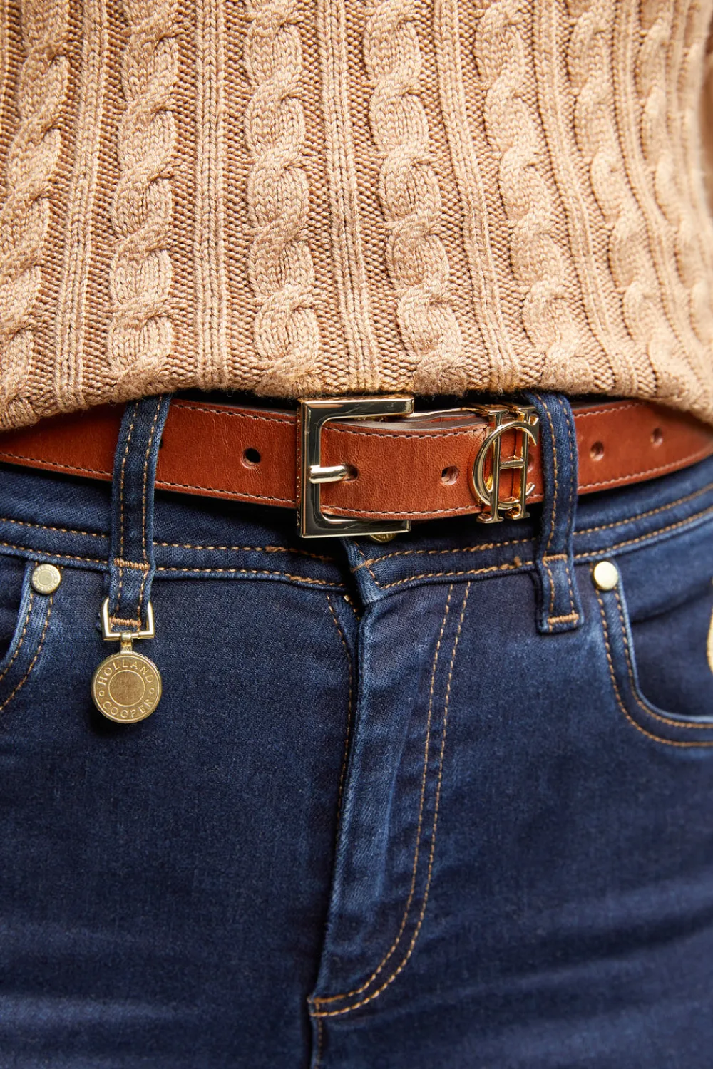Women Holland Cooper Belts|Belts>HC Slim Logo Belt