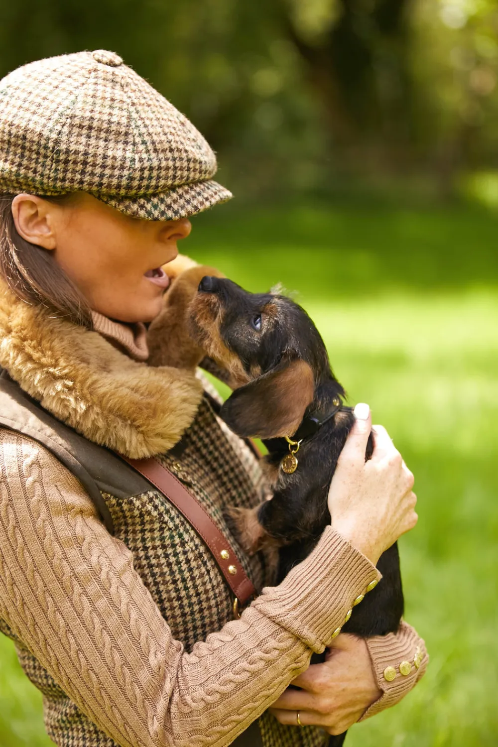 Holland Cooper Dog Collars>HC Studded Dog Collar