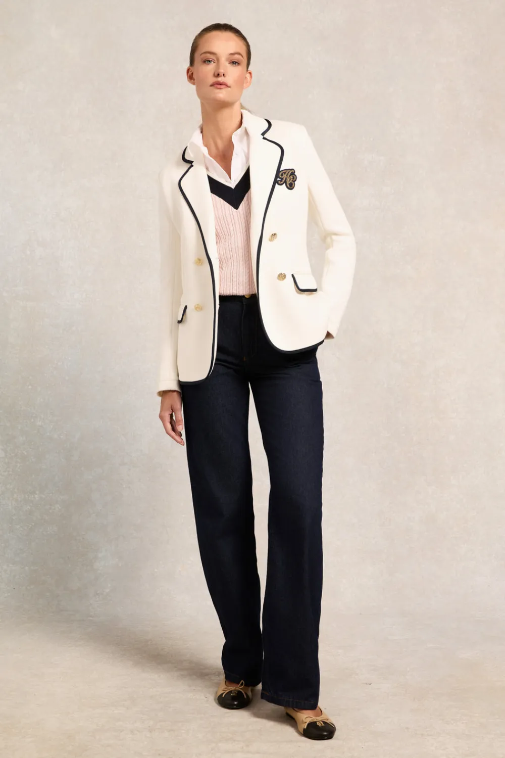 Women Holland Cooper Blazers>Henley Double Breasted Blazer