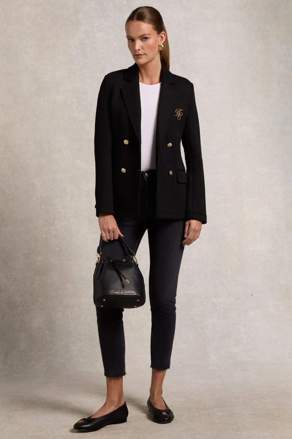 Women Holland Cooper Blazers>Henley Double Breasted Blazer