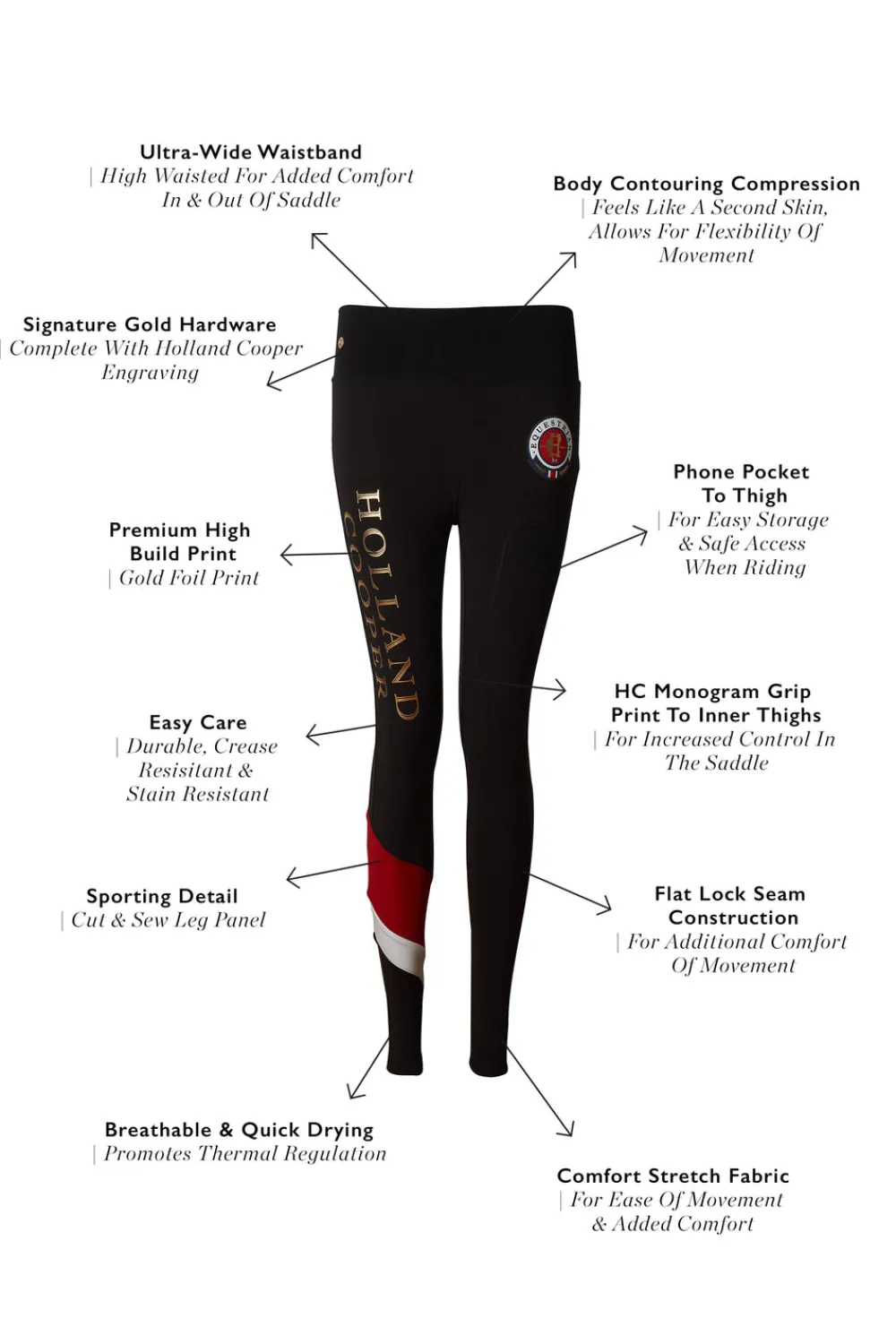 Women Holland Cooper Leggings|Leggings>Heritage Legging