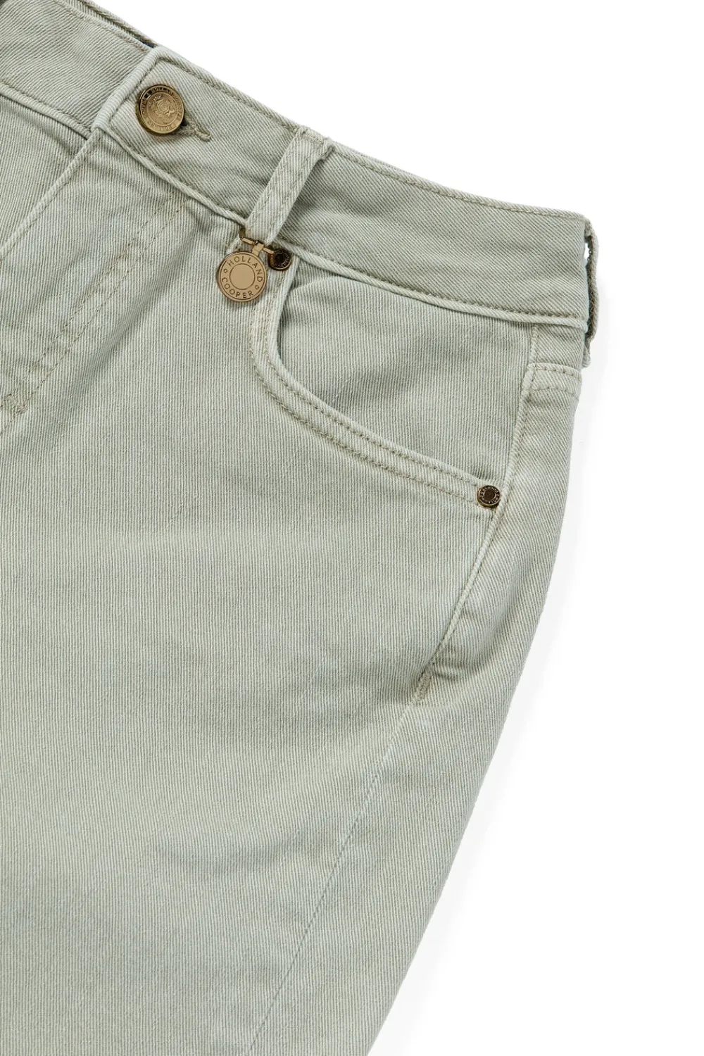 Women Holland Cooper Shorts>High Rise Denim Short
