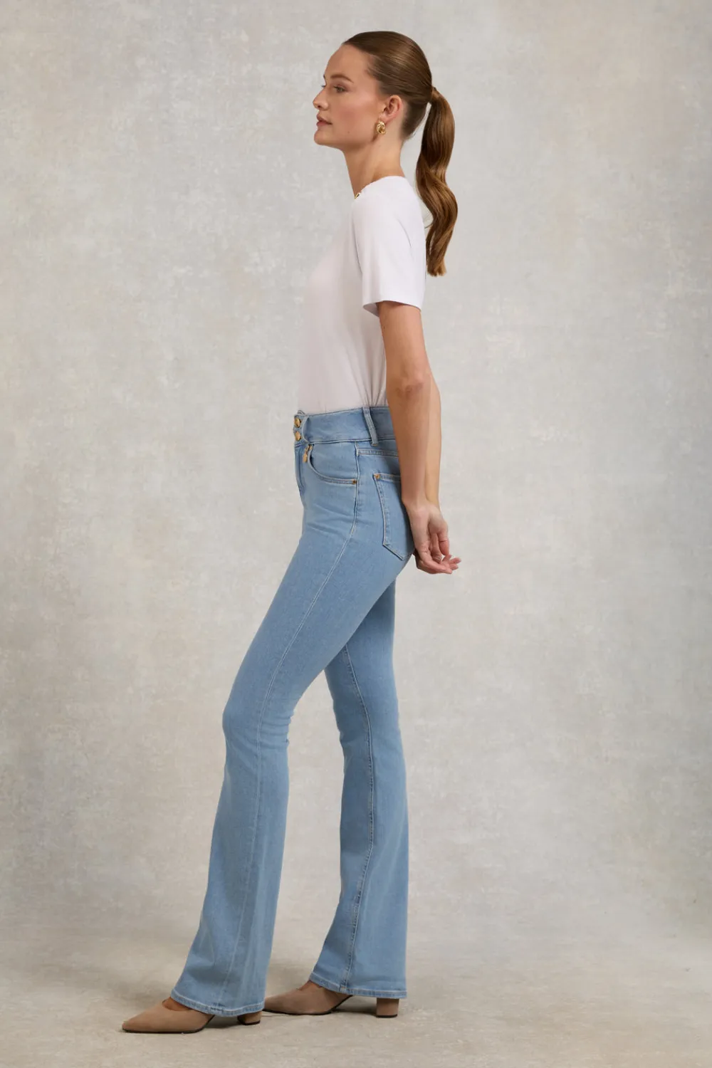 Women Holland Cooper Jeans>High Rise Flared Jean