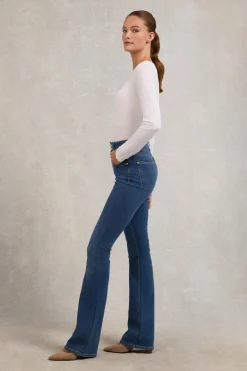 Women Holland Cooper Jeans>High Rise Flared Jean