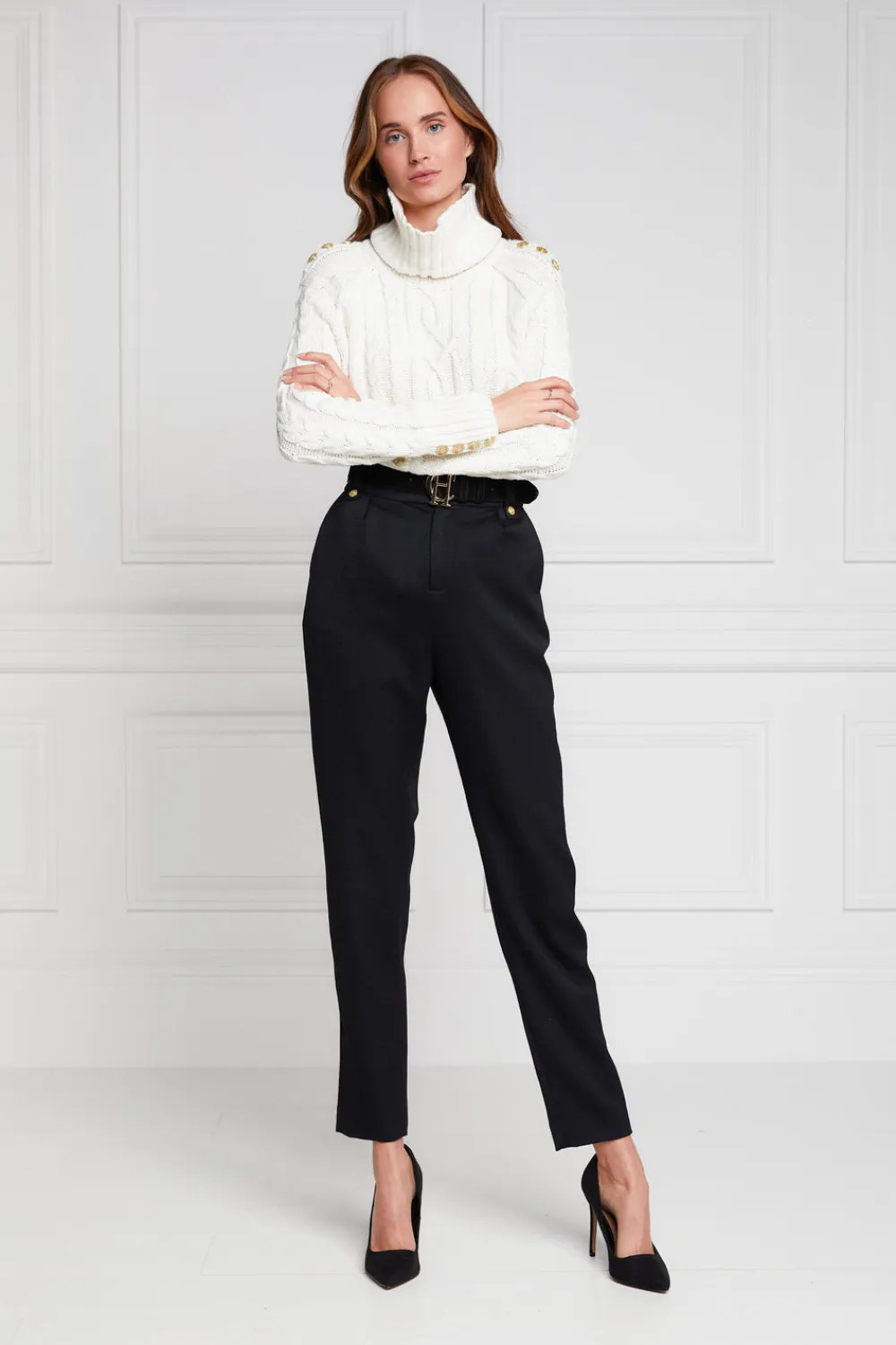 Women Holland Cooper Trousers|Tailoring>High Waisted Peg Trouser