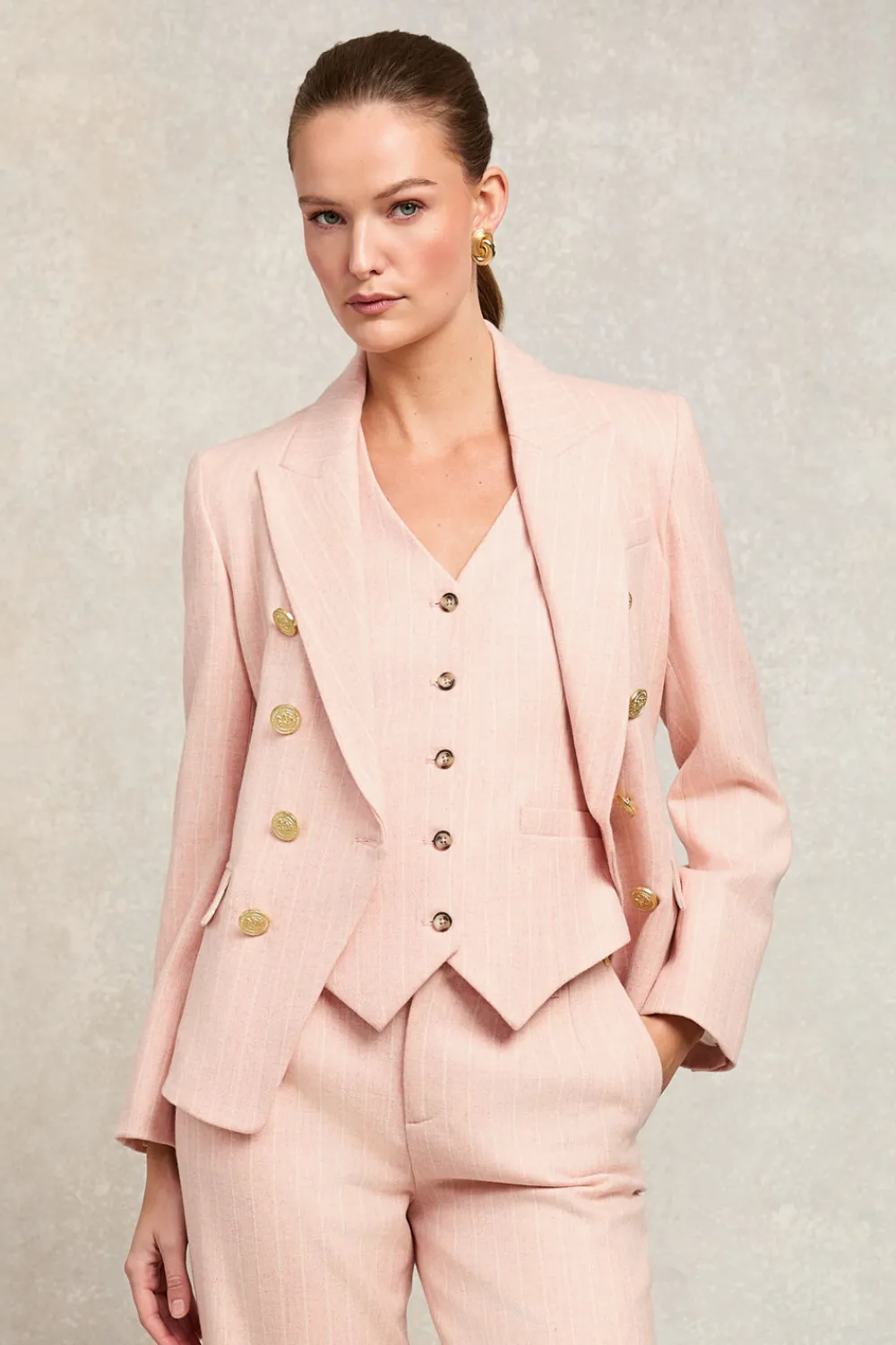 Women Holland Cooper Trousers|Tailoring>High Waisted Straight Trouser