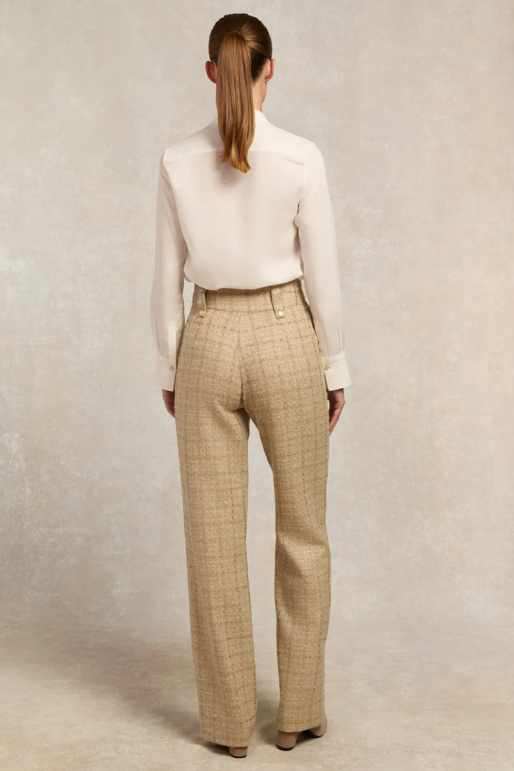 Women Holland Cooper Trousers|Tailoring>High Waisted Straight Trouser