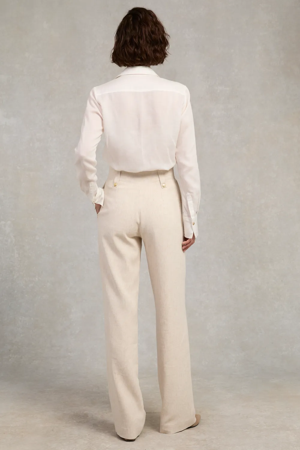 Women Holland Cooper Trousers|Tailoring>High Waisted Straight Trouser