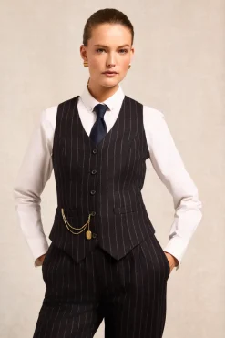 Women Holland Cooper Trousers|Tailoring>High Waisted Straight Trouser
