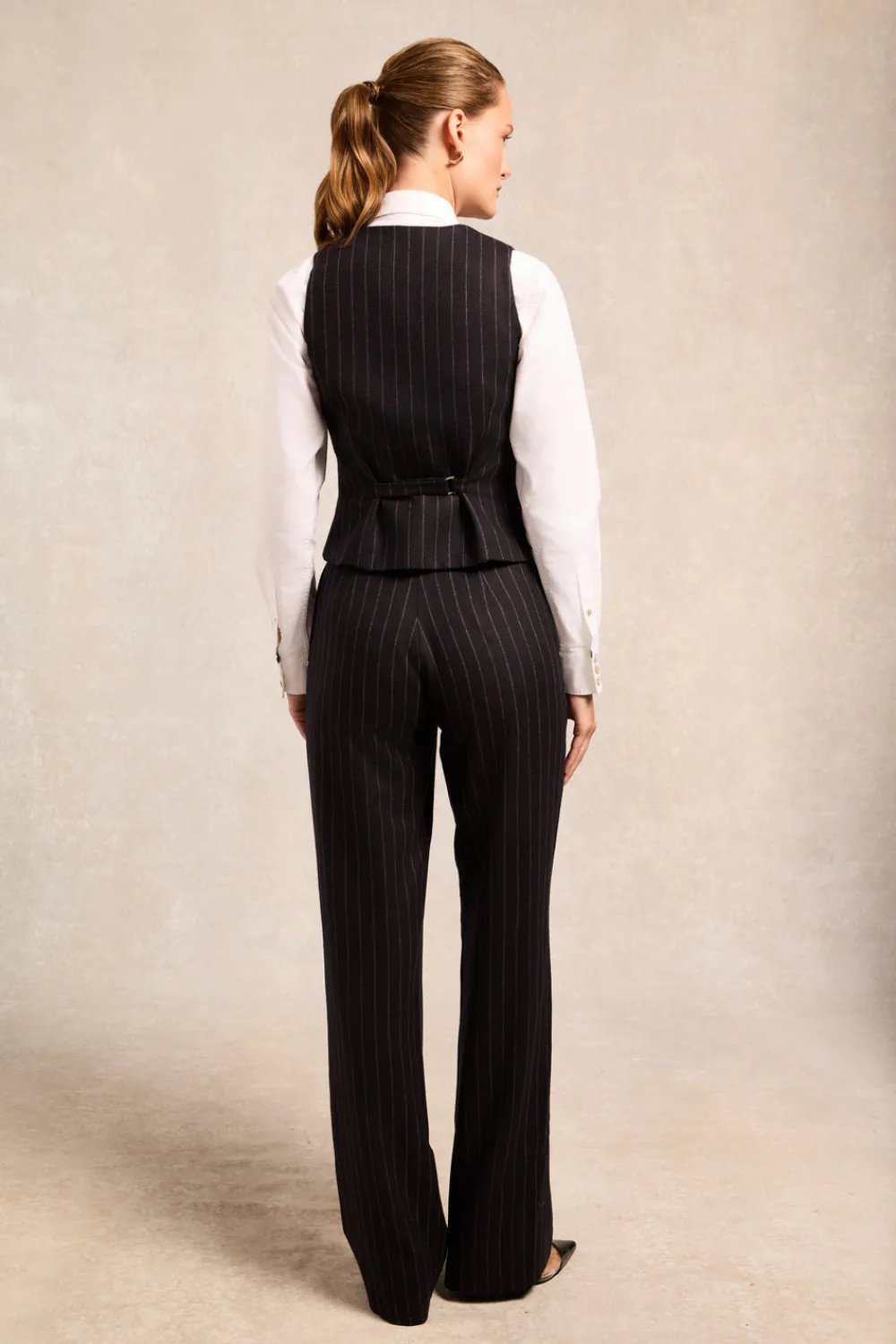Women Holland Cooper Trousers|Tailoring>High Waisted Straight Trouser