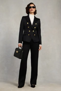 Women Holland Cooper Trousers|Tailoring>High Waisted Straight Trouser