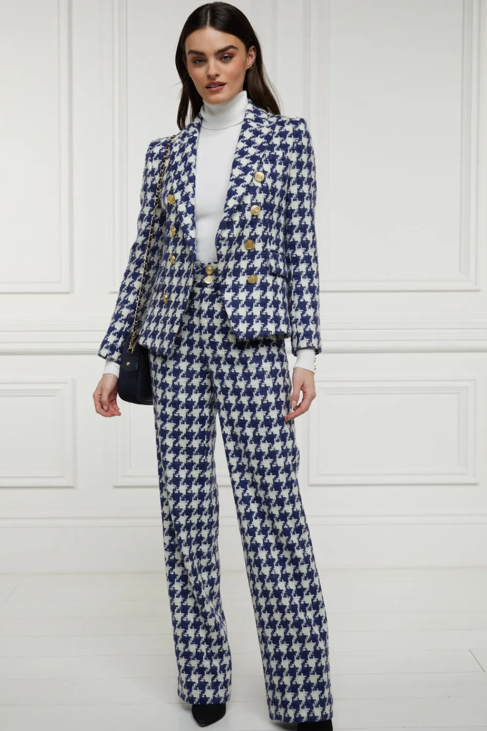 Women Holland Cooper Trousers>High Waisted Straight Trouser