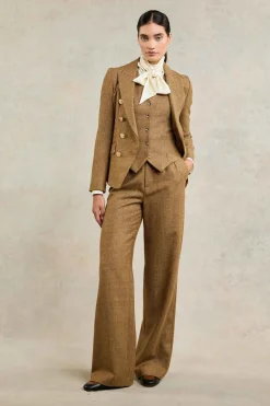 Women Holland Cooper Trousers|Tailoring>High Waisted Straight Trouser