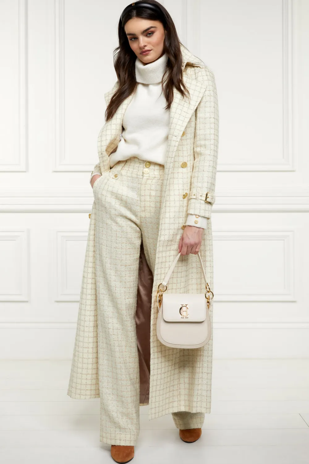 Women Holland Cooper Trousers|Tailoring>High Waisted Straight Trouser
