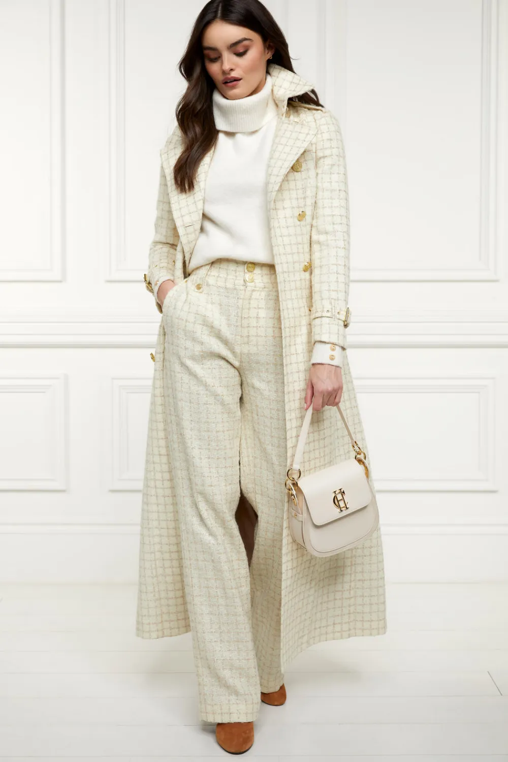 Women Holland Cooper Trousers|Tailoring>High Waisted Straight Trouser