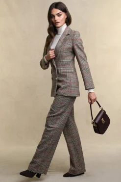 Women Holland Cooper Trousers|Tailoring>High Waisted Straight Trouser