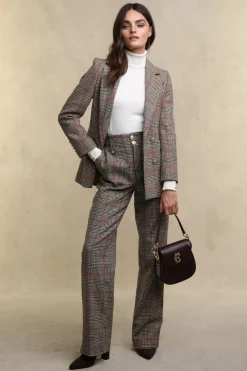 Women Holland Cooper Trousers|Tailoring>High Waisted Straight Trouser